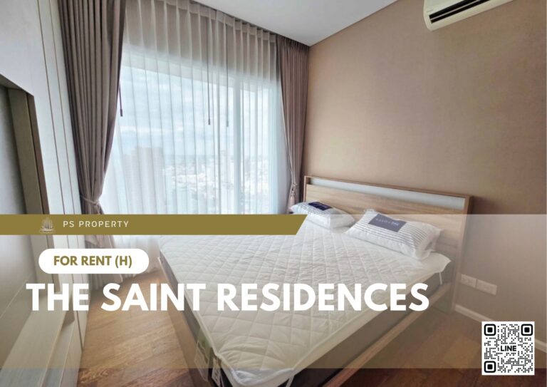 PS108000 – Condo Near MRT PhahonYothin Station For Rent , One bedroom unit at The Saint Residences