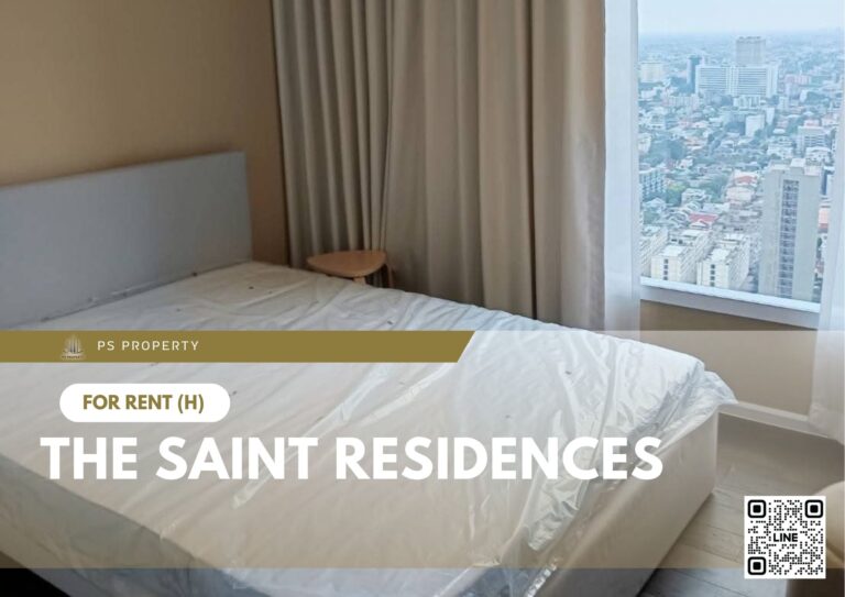 PS105955 – Condo Near MRT PhahonYothin Station For Rent , One bedroom unit at The Saint Residences