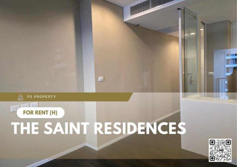 PS108057 – Condo Near MRT PhahonYothin Station For Rent , 3 bedroom unit at The Saint Residences