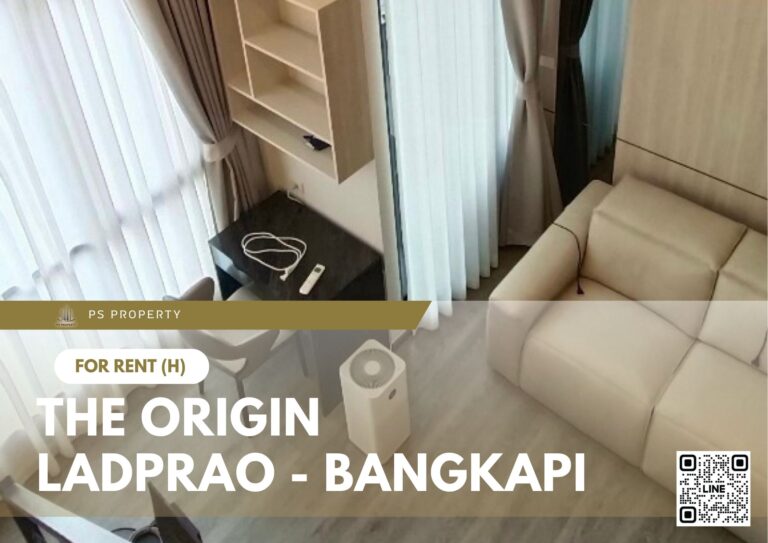 PS108156 – Condo Near MRT Bang Kapi Station For Rent , One bedroom unit at THE ORIGIN LADPRAO – BANGKAPI