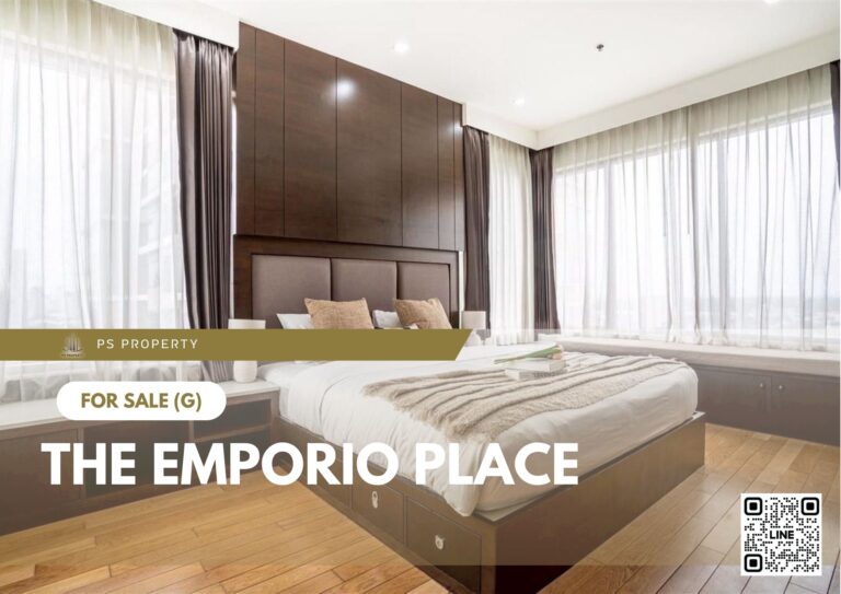 PS107445 – Condo Near BTS Phrom Phong Station For Sale , Two bedroom unit at The Emporio Place