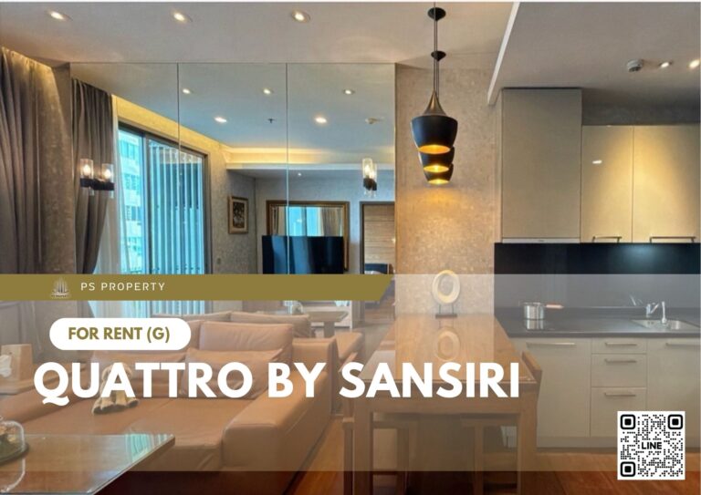 PS107425 – Condo Near BTS Thong Lo Station For Rent , One bedroom unit at Quattro by Sansiri