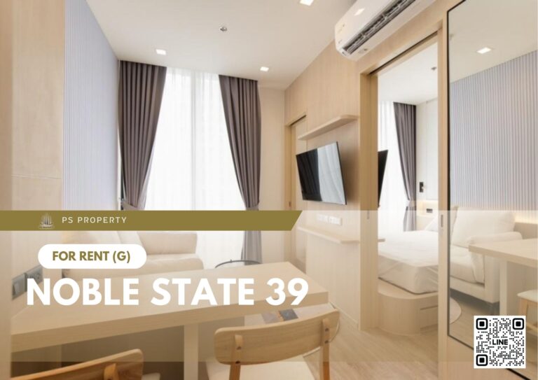 PS107413 – Condo Near BTS Phrom Phong Station For Rent , One bedroom unit at NOBLE STATE 39