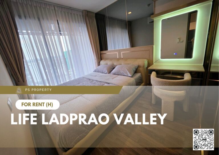 PS108439 – Condo Near BTS Ha Yaek Lat Phrao station For Rent , One bedroom unit at Life Ladprao Valley