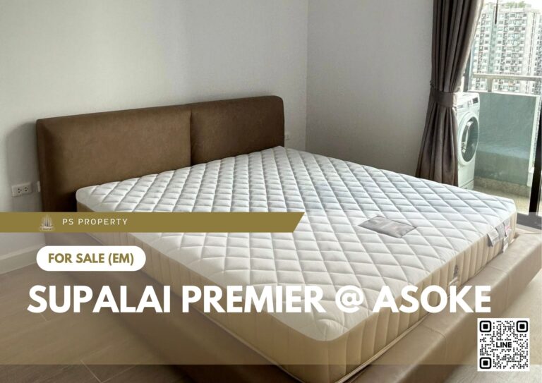 PS108528 – Condo Near BTS Asok Station For Rent , Sale bedroom unit at Supalai Premier @ Asoke