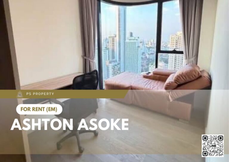 PS108536 – Condo Near BTS Asok Station For Rent , Two bedroom unit at Ashton Asoke