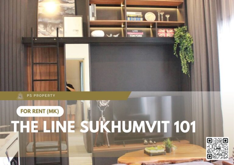 PS108584 – Condo Near BTS Punnawithi Station For Rent , One bedroom unit at THE LINE Sukhumvit 101
