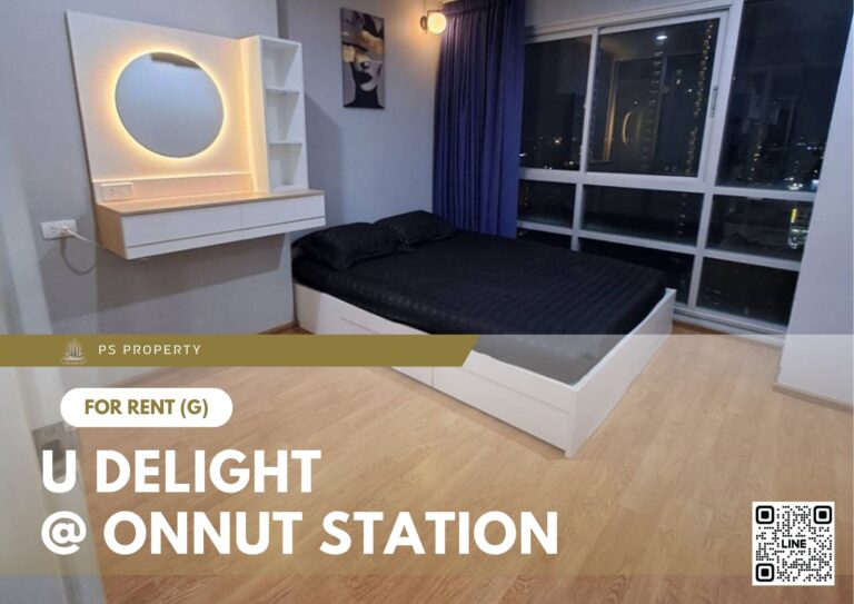 PS105263 – Condo Near BTS On Nut Station For Rent , One bedroom unit at U Delight @ Onnut Station