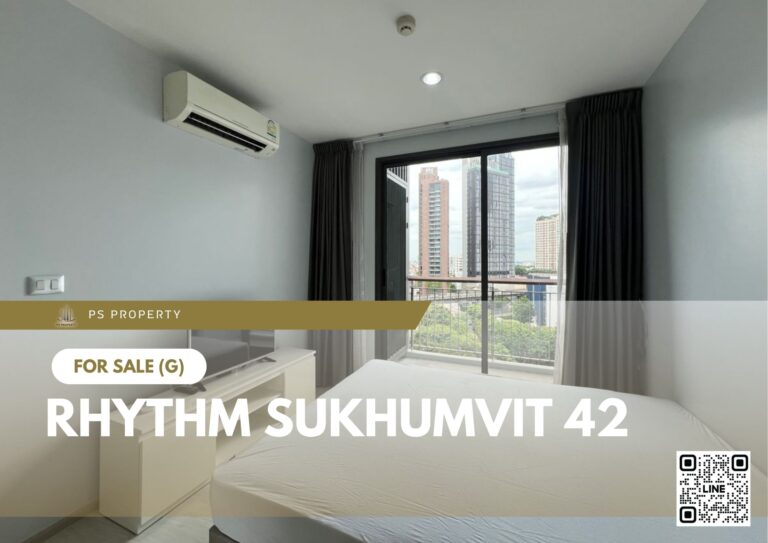PS105548 – Condo Near BTS Ekkamai station For Sale , One bedroom unit at Rhythm Sukhumvit 42