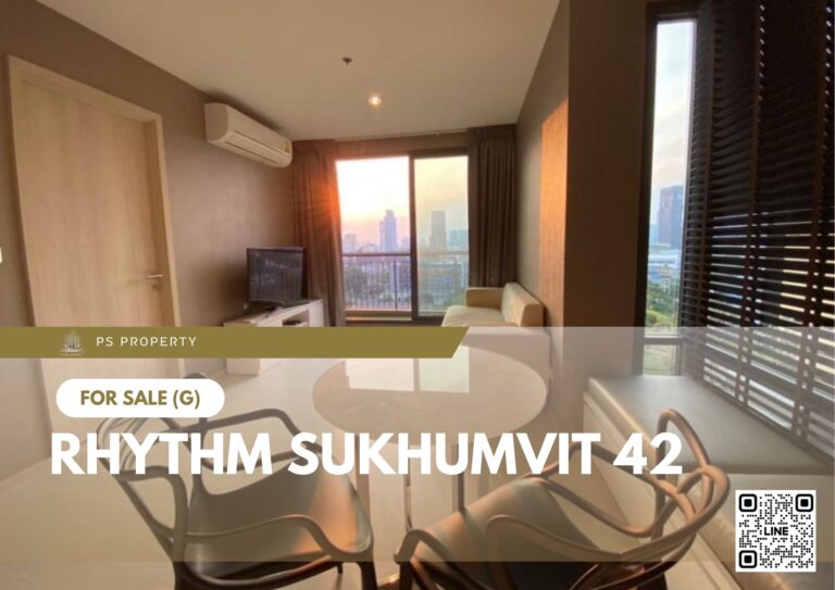 PS105542 – Condo Near BTS Ekkamai station For Sale , One bedroom unit at Rhythm Sukhumvit 42
