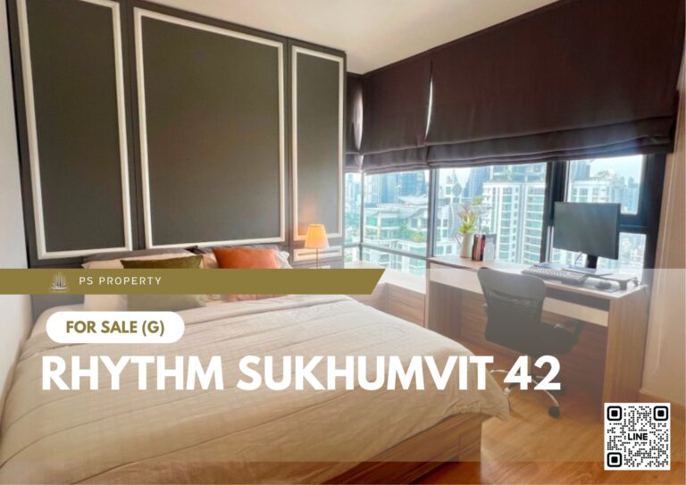 PS105534 – Condo Near BTS Ekkamai station For Sale , Two bedroom unit at Rhythm Sukhumvit 42