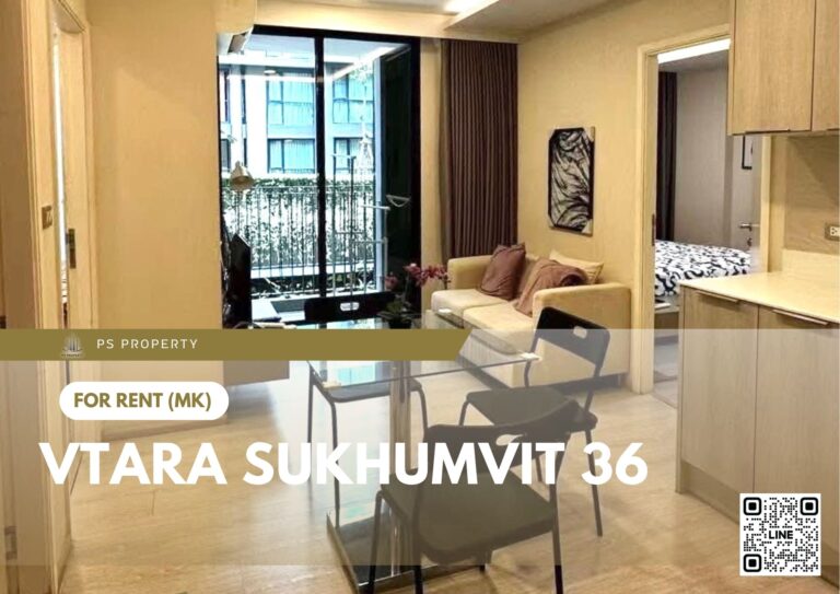 PS106194 – Condo Near BTS Thong Lo Station For Rent , Two bedroom unit at Vtara Sukhumvit 36