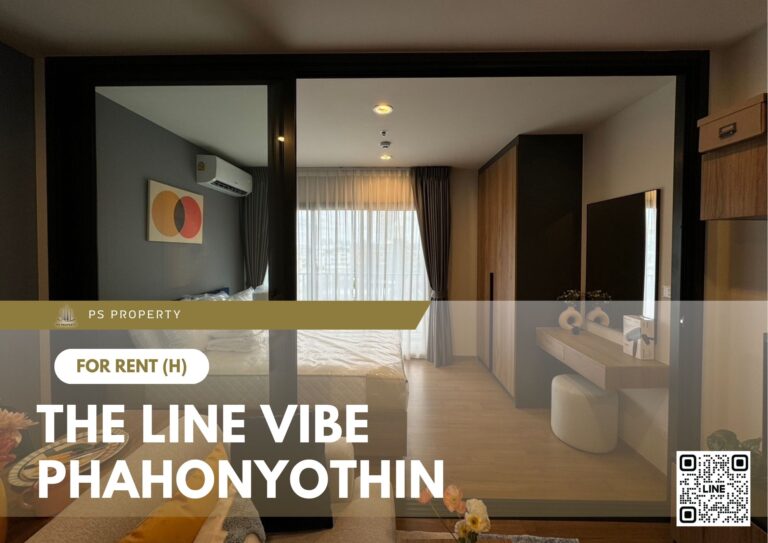 PS105435 – Condo Near BTS Ha Yaek Lat Phrao Station For Rent , One bedroom unit at The Line Vibe Phahonyothin