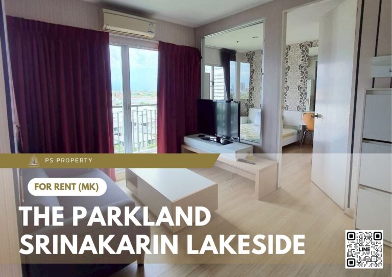 PS106148 – Condo Near MRT Si La Salle Station For Rent , One bedroom unit at The Parkland Srinakarin Lakeside