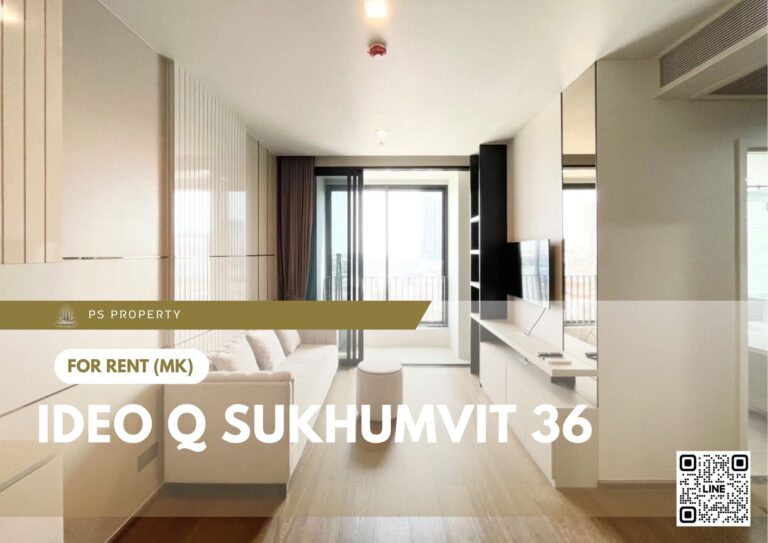 PS106230 – Condo Near BTS Thong Lo Station For Rent , One bedroom unit at IDEO Q Sukhumvit 36