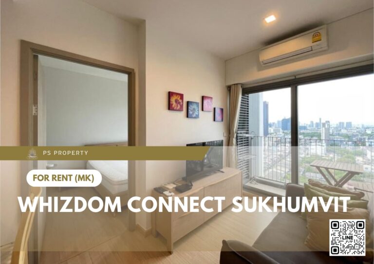 PS106262 – Condo Near BTS Punnawithi Station For Rent , One bedroom unit at Whizdom Connect Sukhumvit