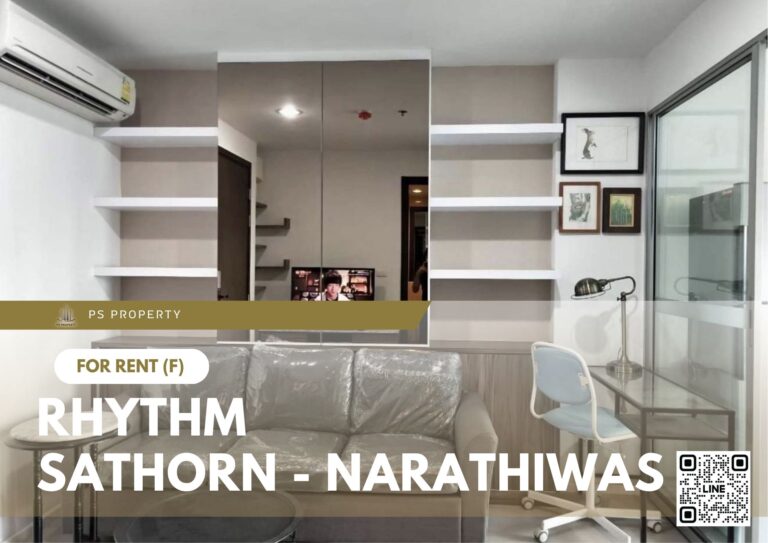 PS108852 – Condo Near BTS Chong Nonsi Station For Rent , One bedroom unit at Rhythm Sathorn – Narathiwas
