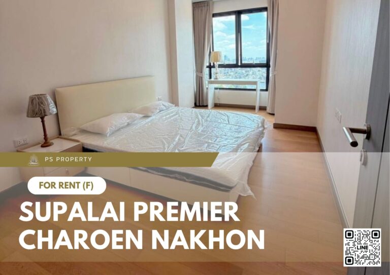 PS109364 – Condo Near BTS Krung Thon Buri Station For Rent , One bedroom unit at Supalai Premier Charoen Nakhon