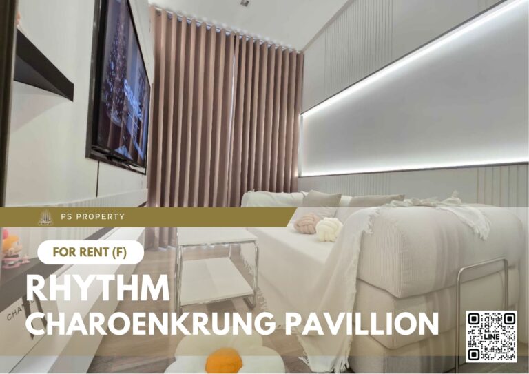 PS109356 – Condo Near BTS Saphan Taksin Station For Rent , One bedroom unit at RHYTHM CHAROENKRUNG PAVILLION