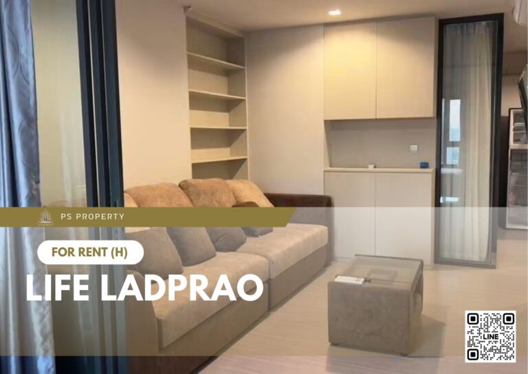 PS109500 – Condo Near BTS Ha Yaek Lat Phrao Station For Rent , Two bedroom unit at Life Ladprao