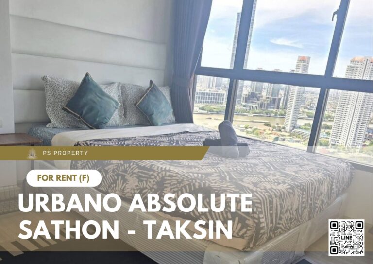 PS108833 – Condo Near BTS Krung Thon Buri Station For Rent , One bedroom unit at Urbano Absolute Sathon – Taksin