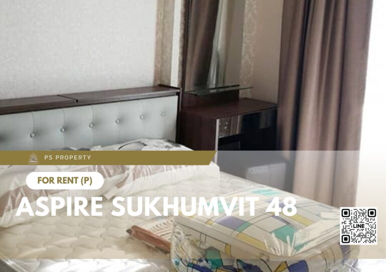 PS54648 – Condo Near BTS Phra Khanong Station For Rent , One bedroom unit at Aspire Sukhumvit 48