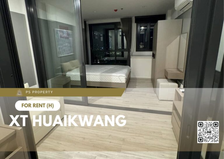 PS71738 – Condo Near MRT HUAIKHWANG Station For Rent , One bedroom unit at XT HUAIKWANG
