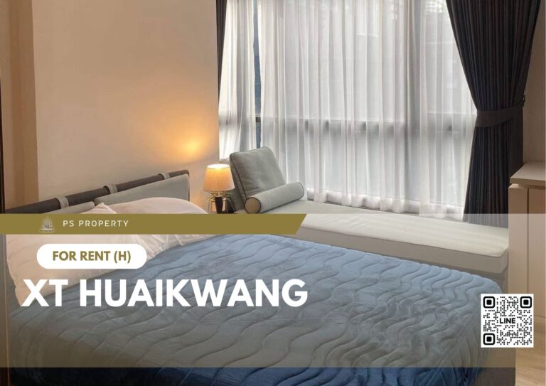 PS72933 – Condo Near MRT HUAIKHWANG Station For Rent , One bedroom unit at XT HUAIKWANG