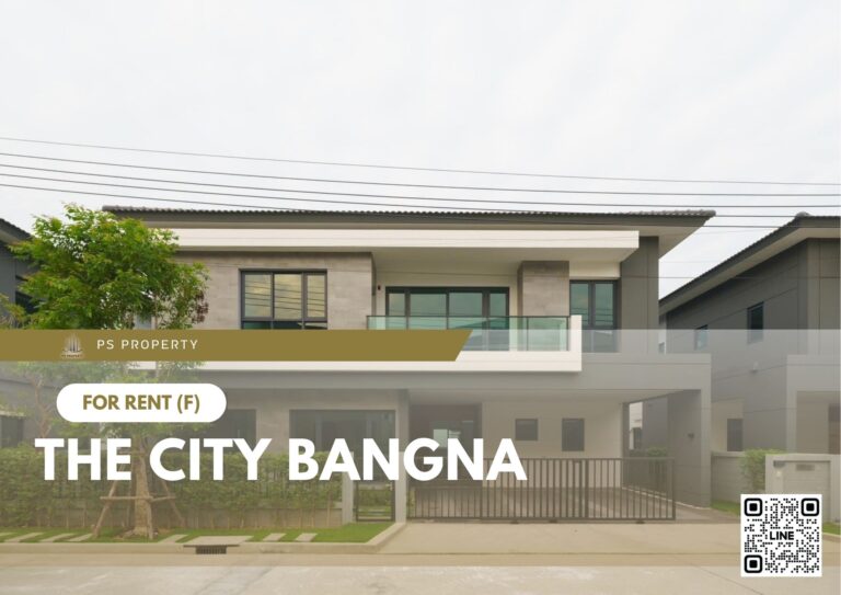 PS76947 – House Near BTS Bang na Station For Rent , at The City Bangna