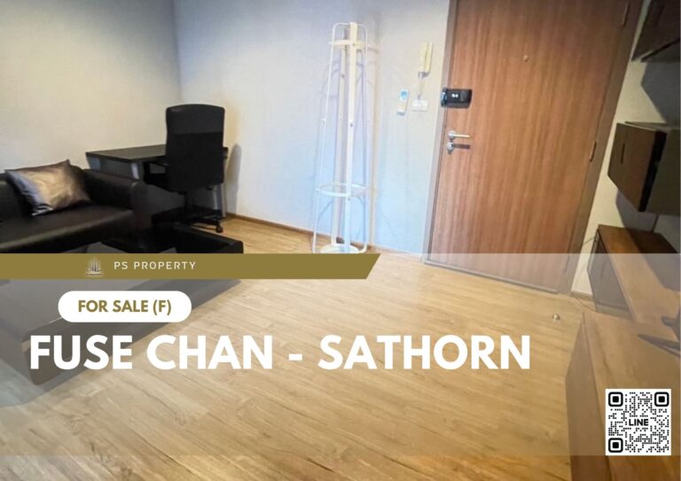 PS78409 – Condo Near BTS Surasak Station For Sale , One bedroom unit at Fuse Chan – Sathorn