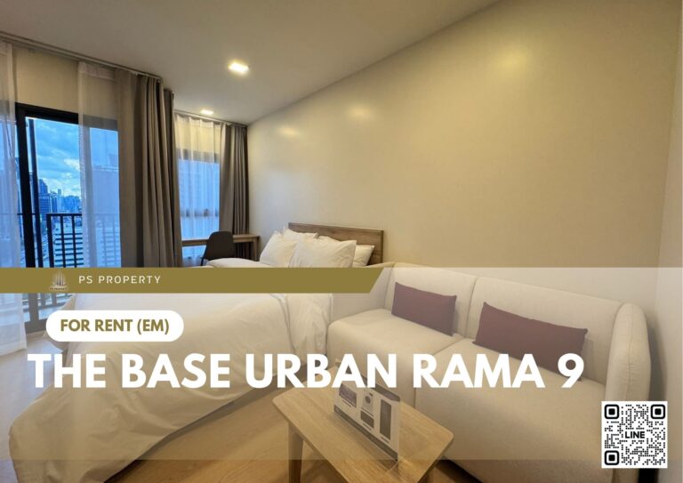 PS86526 – Condo Near MRT Phra Ram 9 Station For Rent , One bedroom unit at The Base Urban Rama 9