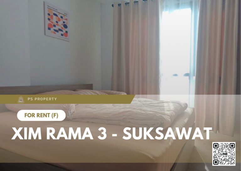 PS98429 – Condo Near BTS Phrom Phong Station For Rent , One bedroom unit at Xim Rama 3 – Suksawat