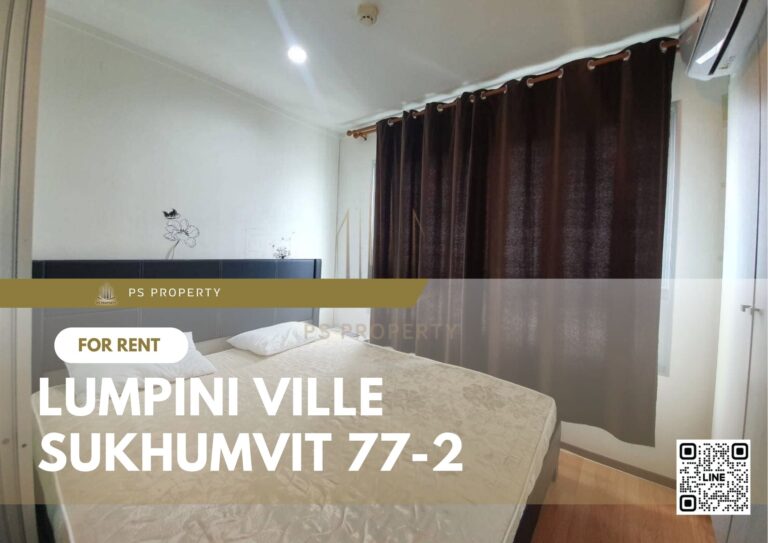 PS12265 – Condo Near BTS On Nut Station For Rent , One bedroom unit at Lumpini Ville Sukhumvit 77-2
